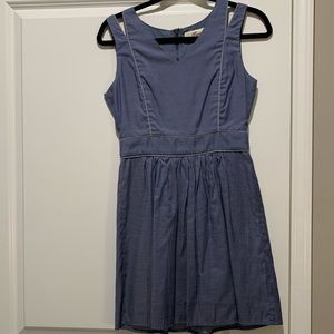 Emmelee Structured Denim A-Line Dress - Small